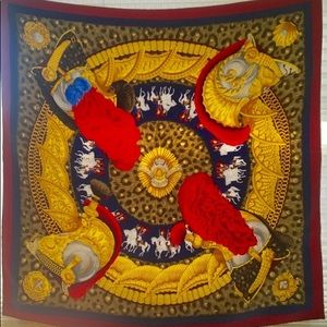 Hermes Silk Scarf
